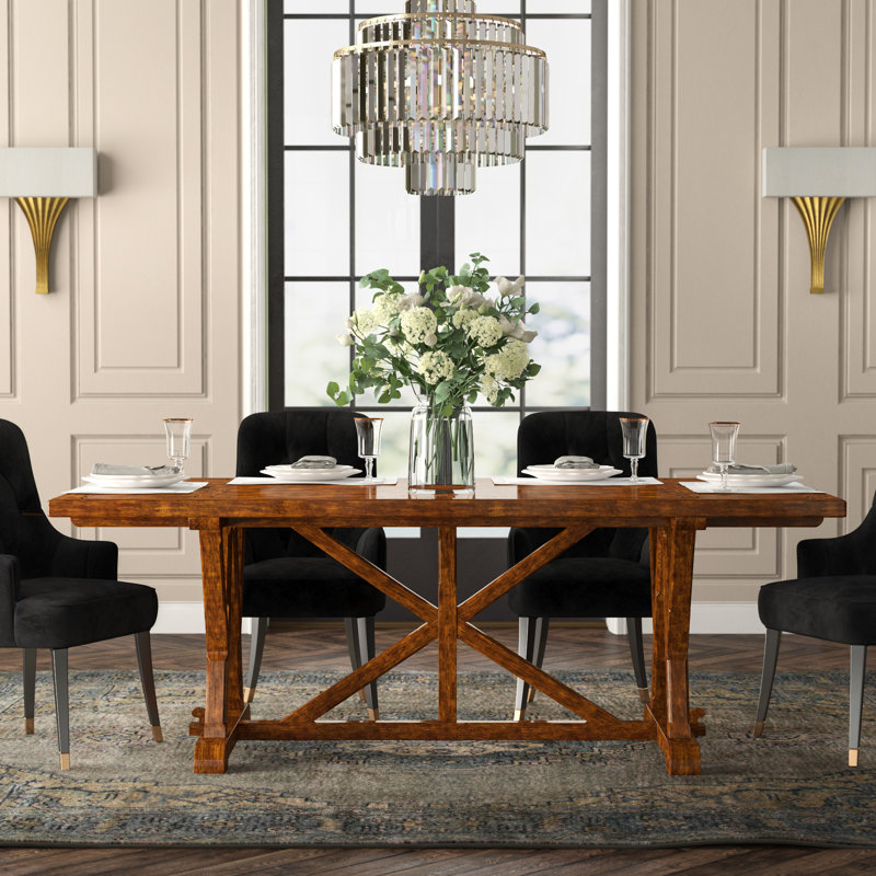 Theodore Alexander Castle Bromwich Solid Wood Dining Table Perigold